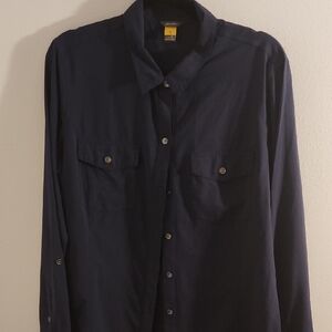 Eddie Bauer Dark Blue Women's Shirt
